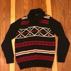 Chaps Sweater- Shawl Collar